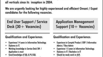 وظائف عمان لدي شركة خط المعلومات 40 وظيفة شاغرة
