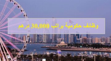 وظائف حكومية اتحادية في ابوظبي براتب 30,000 درهم