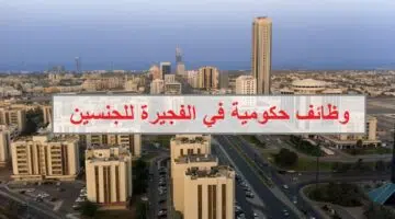 وظائف حكومية في الفجيرة للرجال والنساء 1