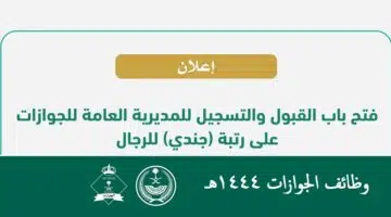 وظائف الجوازات