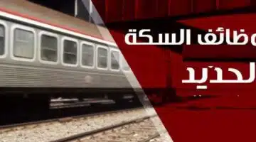 وظائف هيئة السكة الحديد