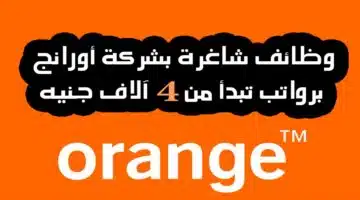 وظائف شركة اورانج Orange