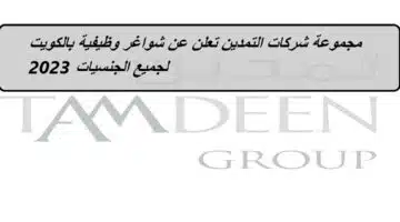 Tamdeen group of companies jobs