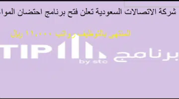 برنامج احتضان المواهب STC