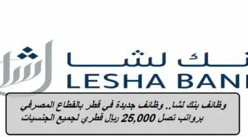 Lesha bank qatar jobs