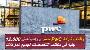 وظائف شركة PwC مصر برواتب تصل 12,000 جنيه في مختلف التخصصات لجميع المؤهلات