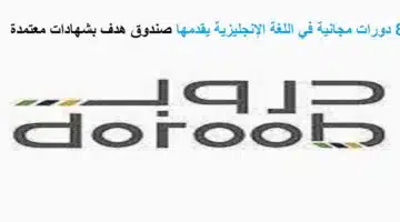 صندوق هدف يقدم 8 دورات مجانية في اللغة الإنجليزية بشهادات معتمدة