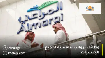 وظائف برواتب تنافسية لجميع الجنسيات