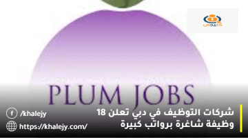 شركات التوظيف في دبي من شركة وظائف البرقوق لجميع الجنسيات