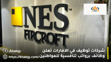 شركات توظيف في الامارات من شركة نيس فيركروفت للمواطنين الإماراتيين
