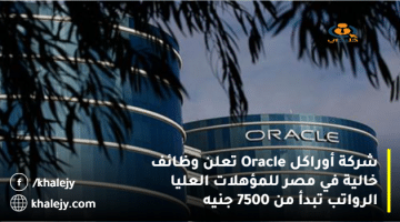 شركة أوراكل Oracle تعلن وظائف خالية في مصر للمؤهلات العليا الرواتب تبدأ من 7500 جنيه