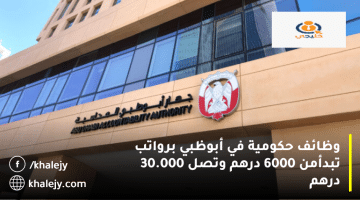 وظائف حكومية أبوظبي من جهاز أبوظبي للمحاسبة برواتب من 6000: 30.000 درهم