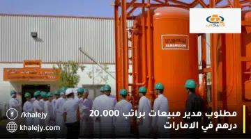 مطلوب مدير مبيعات براتب 20.000 درهم في الامارات