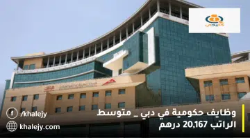 وظايف حكومية في دبي متوسط الراتب 20167 درهم