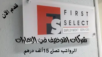 شركة First Select Employment