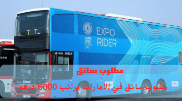 مطلوب سائق في الامارات من شركة رايدر العربية للنقل والسياحة براتب 6000 درهم