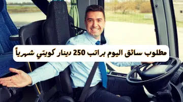 مطلوب سائق اليوم في الكويت