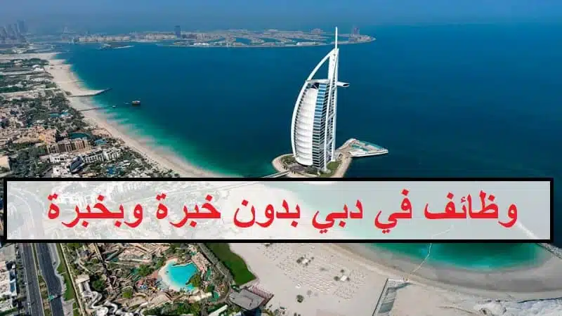 وظائف في دبي بدون خبرة