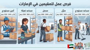 وظائف للمقيمين في الامارات