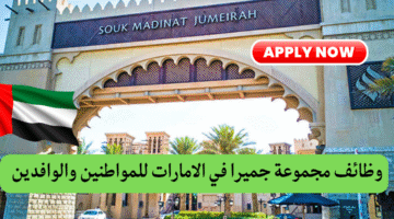 وظائف مجموعة جميرا