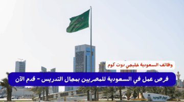 فرص عمل في السعودية للمصريين