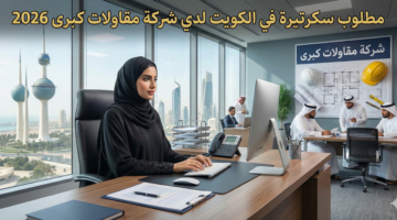 سكرتيرة في الكويت