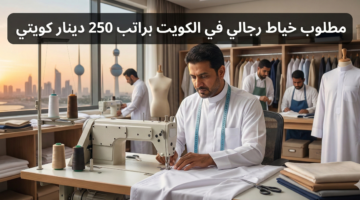 مطلوب خياط رجالي