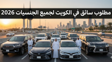 مطلوب سائق في الكويت 2