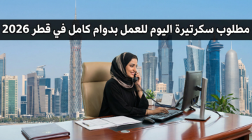 مطلوب سكرتيرة اليوم 2