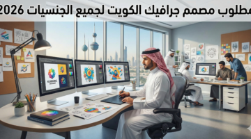 مطلوب مصمم جرافيك الكويت