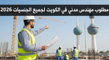 مطلوب مهندس مدني في الكويت