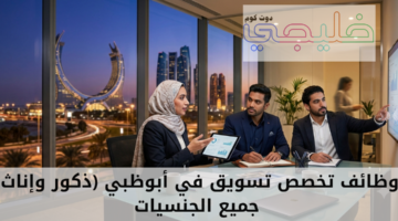 وظائف تخصص تسويق