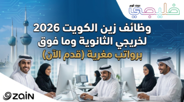 وظائف شركة زين الكويت 2026 لحملة الثانوية