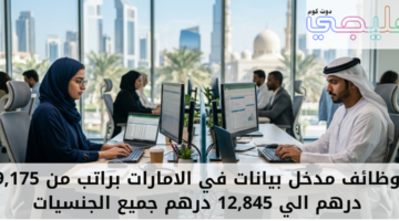 وظائف مدخل بيانات في الامارات