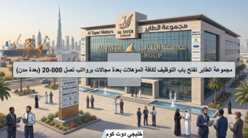 وظائف مجموعة الطاير في الإمارات للمواطنين والمقيمين