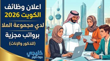 اعلان وظائف الكويت 2026 لدي مجموعة الملا