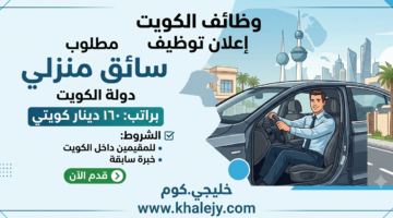 مطلوب سائق منزلي الكويت