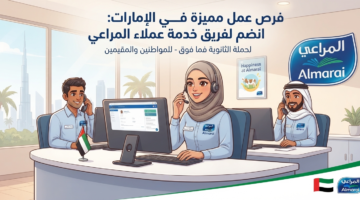 وظائف شركة المراعي لحملة الثانوية