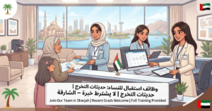 وظائف في الشارقه للنساء بدون خبرة