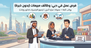 وظائف مبيعات بدون خبرة