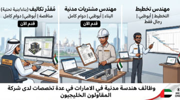 وظائف هندسة مدنية في الامارات
