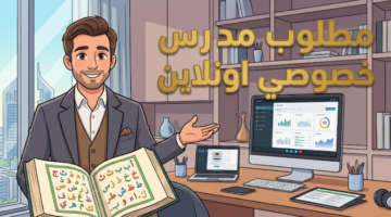 مطلوب مدرس خصوصي اونلاين