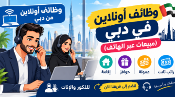 وظائف أون لاين في دبي