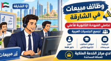 وظائف مبيعات في الشارقة