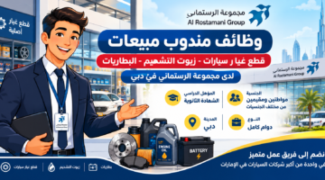 وظائف مندوب مبيعات قطع غيار سيارات