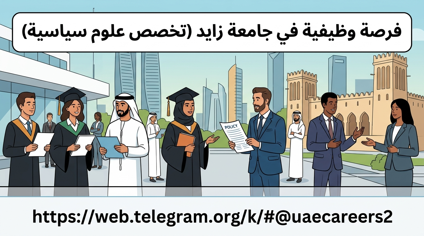 وظائف تخصص علوم سياسية في الإمارات