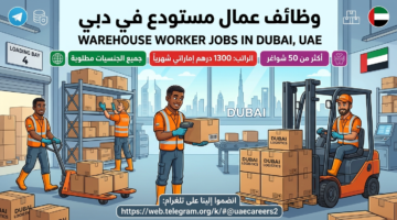 وظائف عمال مستودع