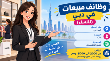 وظائف مبيعات في دبي